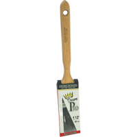Pinceau angulaire Pro, Poly/nylon, Manche Bois, Largeur de 1-1/2" Distribution Industrielle GC