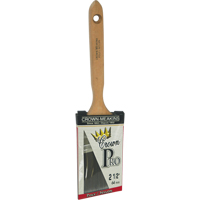 Pinceau angulaire Pro, Poly/nylon, Manche Bois, Largeur de 2-1/2" Distribution Industrielle GC