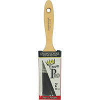 Pinceau droit Pro, Poly/nylon, Manche Bois, Largeur de 2" Distribution Industrielle GC