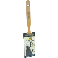 Pinceau &agrave; soies angulaires Crown Pro, Soies, Manche Bois, Largeur de 2" Distribution Industrielle GC