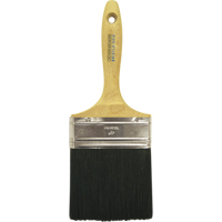 Pinceau &agrave; soies droites, Soies, Manche Bois, Largeur de 4" Distribution Industrielle GC