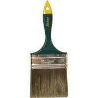 Pinceau de qualit&eacute; sup&eacute;rieure, Polyester, Manche Plastique, Largeur de 4" Distribution Industrielle GC