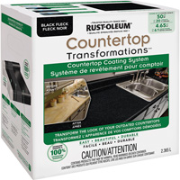 Countertop Transformations&reg; Fleck Countertop Coating System, 2.37 L, Kit, Black Fleck Distribution Industrielle GC