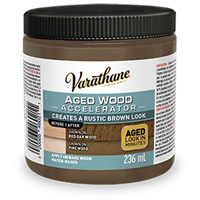 Acc&eacute;l&eacute;rateur de vieillissement du bois Varathane, 236 ml, Canette, Brun Distribution Industrielle GC