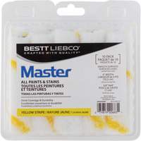 Mini rouleaux &agrave; bande jaune Stripe, Nap 10 mm (3/8"), 101,6 mm (4") l Distribution Industrielle GC