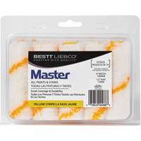 Master Yellow Stripe Mini Roller, 13 mm (1/2") Nap, 101.6 mm (4") L Distribution Industrielle GC