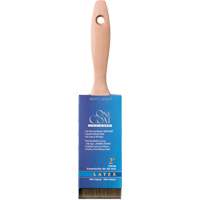 Pinceau pour murs et garnitures 100% One Coat, Polyester, Manche Bois, Largeur de 2" Distribution Industrielle GC