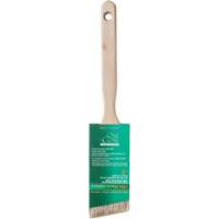 Brosse de pouce &agrave; angle One Coat, Soie blanche, Manche Bois, Largeur de 2" Distribution Industrielle GC