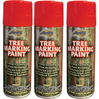 Peinture fluorescente pour marquer les arbres Aervoe 690, Rouge fluorescent, 16 oz Distribution Industrielle GC