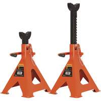 856A Jack Stands, Locking Handle/Ratchet, 6 Ton(s) Capacity, 15-1/2" - 24" H Distribution Industrielle GC
