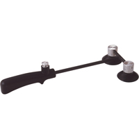 Appareils à ventouse à poignée pour presses  