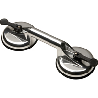 Ventouses de levage manuel - Ventouses doubles, 66 lb Capacit&eacute;, 4-5/8", Levier, 13" Longueur de la manche Distribution Industrielle GC