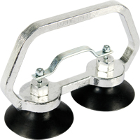 Appareils &agrave; ventouses - Ventouse double industrielle, 30 lb Capacit&eacute;, 3", Barre &agrave; tirer, 7" Longueur de la manche Distribution Industrielle GC