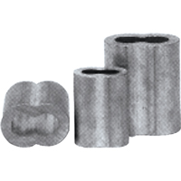 Aluminum Oval Sleeves Distribution Industrielle GC