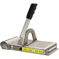 Basiclift Magnets, 1000 lbs. (0.5 tons) Holding Cap., 11" L x 5-5/8" W x 5-1/2" H Distribution Industrielle GC