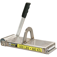 Basiclift Magnets, 1500 lbs. (0.75 tons) Holding Cap., 14-1/2" L x 5-5/8" W x 5-1/2" H Distribution Industrielle GC