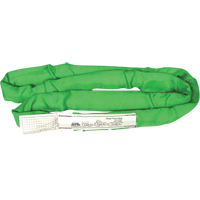 Round Slings, Green, 2" W x 4' L, 6000 lbs. Vertical Load Distribution Industrielle GC