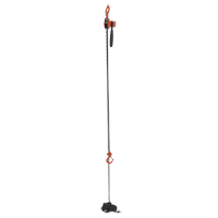 Mini palan &agrave; levier, Lev&eacute;e 15', Cabacit&eacute; 500 lb (0,25 tonne), Chaîne en Acier Distribution Industrielle GC
