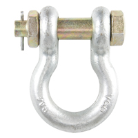Manille d'ancrage &agrave; boulon, 1/4", Type de boulon, Galvanis&eacute; &agrave; chaud Distribution Industrielle GC