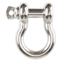 Manille d'ancrage &agrave; vis, 1/4", Cheville &agrave; vis, Acier inoxydable Distribution Industrielle GC