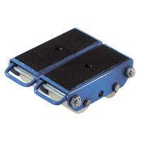 Patin &agrave; 4 galets en nylon Pakrol Distribution Industrielle GC