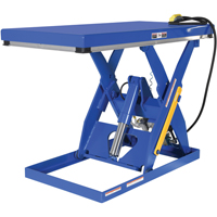 Table &eacute;l&eacute;vatrice &agrave; ciseaux hydraulique, Acier, 60" lo x 30" la, Cap. 3000 lb Distribution Industrielle GC