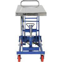 Table &eacute;l&eacute;vatrice &agrave; ciseaux hydraulique pneumatique, Acier, 32-1/2" lo x 19-3/4" la, Cap. 1000 lb Distribution Industrielle GC