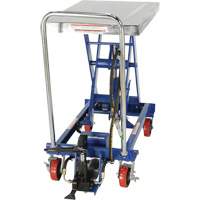 Table &eacute;l&eacute;vatrice &agrave; ciseaux hydraulique pneumatique, Acier, 32-1/2" lo x 19-3/4" la, Cap. 1000 lb Distribution Industrielle GC