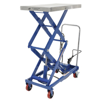 Table &eacute;l&eacute;vatrice &agrave; ciseaux hydraulique pneumatique, Acier, 35-1/2" lo x 20" la, Cap. 800 lb Distribution Industrielle GC