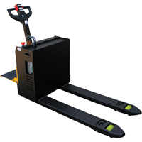 Transpalette &eacute;lectrique motoris&eacute; a/plateforme &agrave; conducteur debout, Capacit&eacute; 4500 lb, 48" lo x 30,25" la Distribution Industrielle GC