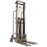 Gerbeur Hefti-Lift, M&eacute;canisme Pompe au pied, Capacit&eacute; de 880 lb, Levage max de 59" Distribution Industrielle GC
