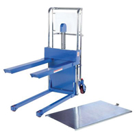 Gerbeur Hefti-Lift, M&eacute;canisme Pompe au pied, Capacit&eacute; de 400 lb, Levage max de 44" Distribution Industrielle GC