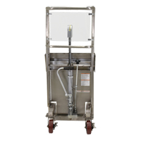 Gerbeur Hefti-Lift, M&eacute;canisme Pompe au pied, Capacit&eacute; de 450 lb, Levage max de 45-5/8" Distribution Industrielle GC