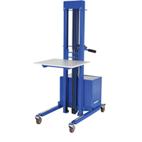 Gerbeur &agrave; levage rapide, M&eacute;canisme &eacute;lectrique, Capacit&eacute; de 400 lb, Levage max de 57" Distribution Industrielle GC