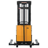 Gerbeur pour chariot &eacute;l&eacute;vateur, Fonctionnement &eacute;lectrique, Capacit&eacute; 2000 lb, Lev&eacute;e max 118" Distribution Industrielle GC