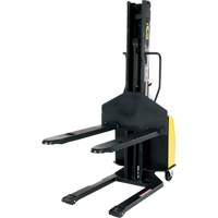 Gerbeur motoris&eacute; avec m&acirc;t &eacute;troit, Fonctionnement &eacute;lectrique, Capacit&eacute; 1500 lb, Lev&eacute;e max 63" Distribution Industrielle GC