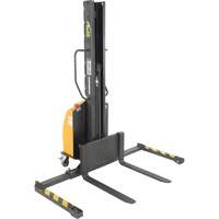 Gerbeur motoris&eacute; avec m&acirc;t &eacute;troit, Fonctionnement &eacute;lectrique, Capacit&eacute; 1000 lb, Lev&eacute;e max 63" Distribution Industrielle GC