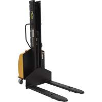 Gerbeur motoris&eacute; avec m&acirc;t &eacute;troit, Fonctionnement &eacute;lectrique, Capacit&eacute; 1000 lb, Lev&eacute;e max 63" Distribution Industrielle GC