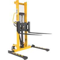 Gerbeur hydraulique manuel, Fonctionnement Pompe manuelle, Capacit&eacute; 2000 lb, Lev&eacute;e max 63" Distribution Industrielle GC