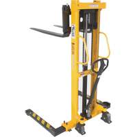 Gerbeur hydraulique manuel, Fonctionnement Pompe manuelle, Capacit&eacute; 2000 lb, Lev&eacute;e max 63" Distribution Industrielle GC