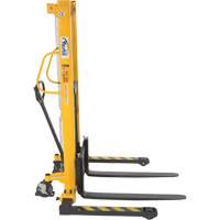 Gerbeur hydraulique manuel, Fonctionnement Pompe manuelle, Capacit&eacute; 2000 lb, Lev&eacute;e max 63" Distribution Industrielle GC