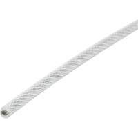 C&acirc;ble m&eacute;tallique, 1000' (304,8 m) x 1/16", 480 lb (0,24 tonne), Galvanis&eacute; Distribution Industrielle GC