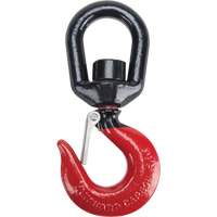 Crochet pivotant avec c&acirc;ble m&eacute;tallique Black Eye Distribution Industrielle GC