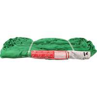 &eacute;lingue ronde en polyester, Vert, 12' lo, 6000 lb Charge verticale Distribution Industrielle GC