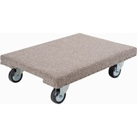 Wood Dollies - Medium-Duty, Polyolefin Wheels, 900 lbs. Capacity, 18" W x 24" D x 7" H Distribution Industrielle GC