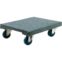 Wood Dollies - Heavy-Duty, Rubber Wheels, 1400 lbs. Capacity, 18" W x 24" D x 7" H Distribution Industrielle GC