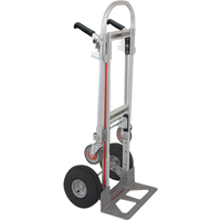 Gemini&reg; Convertible Hand Trucks, Aluminum, 1000 lbs. Capacity Distribution Industrielle GC