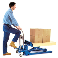 Table &eacute;l&eacute;vatrice surbaiss&eacute;e &agrave; ciseaux Dandy Lift, 37-1/10" lo x 19-7/10" la, Acier, Capacit&eacute; 1100 lb Distribution Industrielle GC