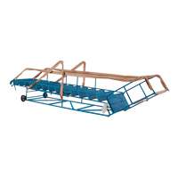 CSA-Certified Rolling Step Ladder with Locking Step, 14 Steps, 30" Step Width, 128" Platform Height, Steel Distribution Industrielle GC
