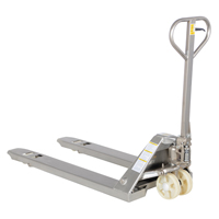 Transpalette, Acier inoxydable, 48" lo x 27" la, Capacit&eacute; 5500 lb Distribution Industrielle GC